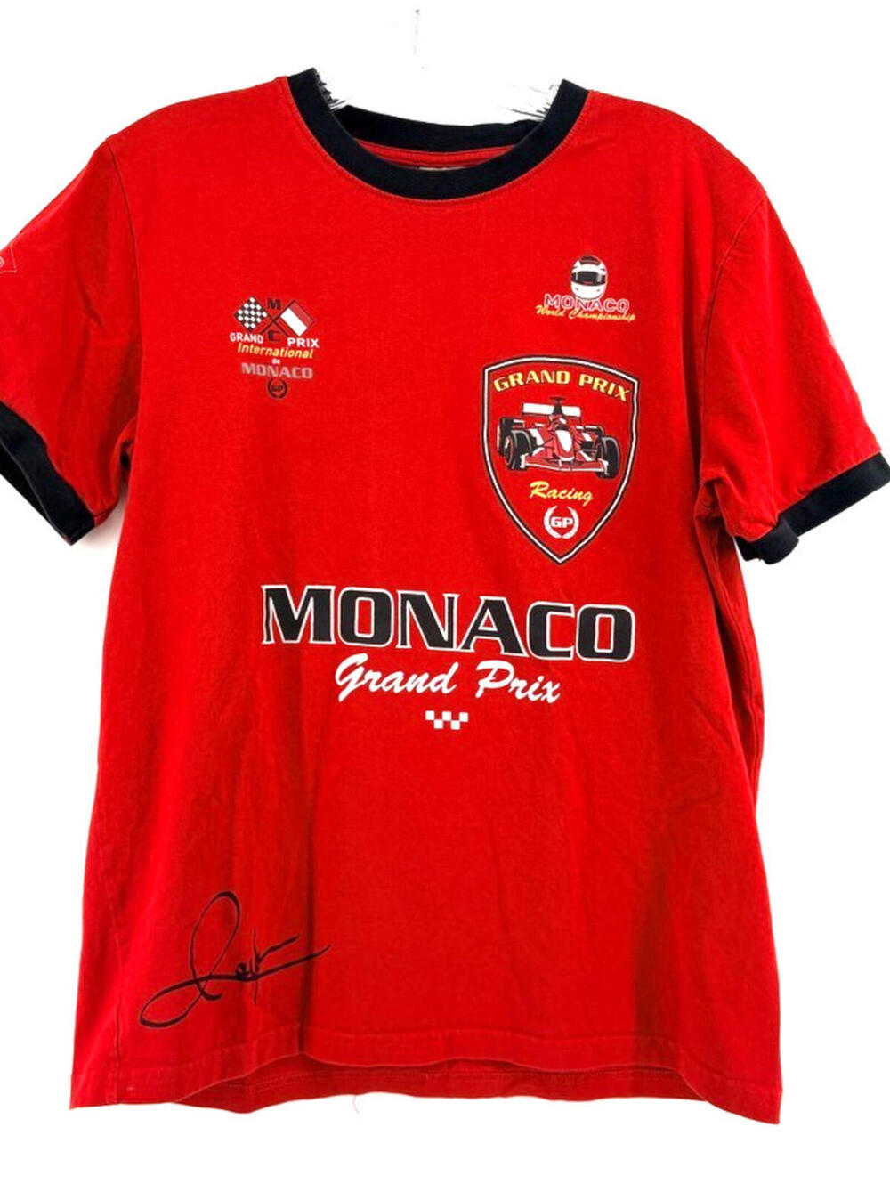 Creations Michele Monaco World Champships Grand Prix T-Shirt Red Medium